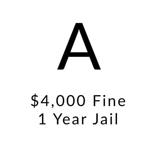 Class A Misdemeanor | Varghese Summersett Class A Misdemeanor DWI