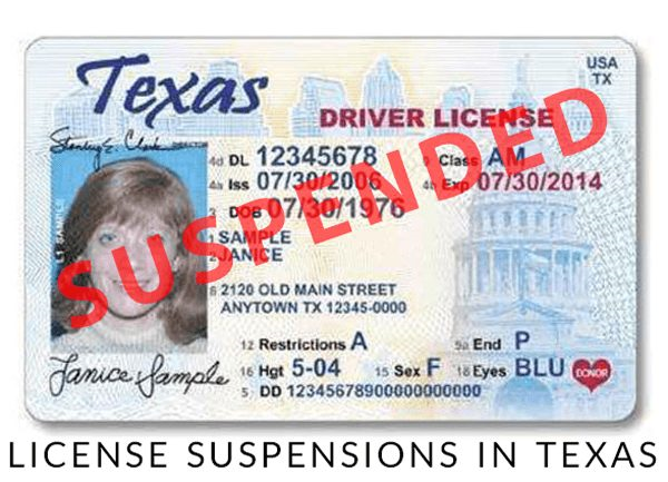 Texas Drivers License | Varghese Summersett Texas Driver's License Suspension for DWI