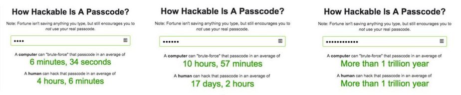 how hackable is a passcode | Varghese Summersett how secure is a passcode on iOS