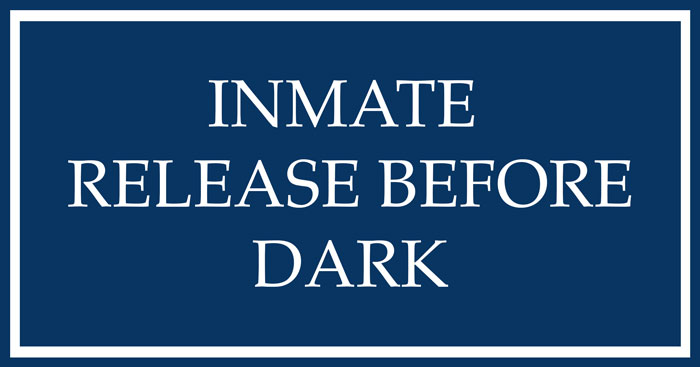 inmate release before dark 1 | Varghese Summersett inmate release before dark