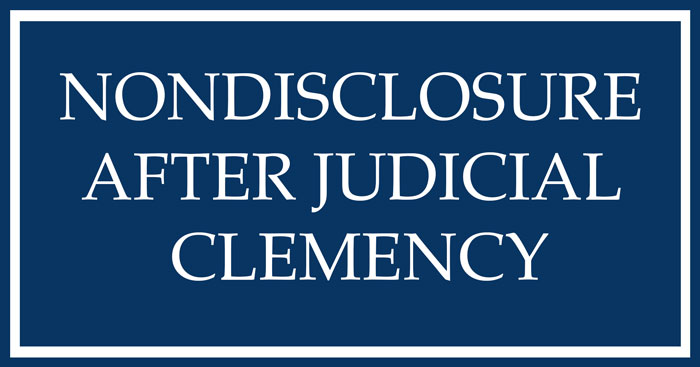 nondisclosure-after-clemency nondisclosure after clemency
